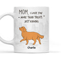 Custom Photo Christmas Birthday Gifts For Dog Lovers • More Than Treats - Personalized Coffee Mug