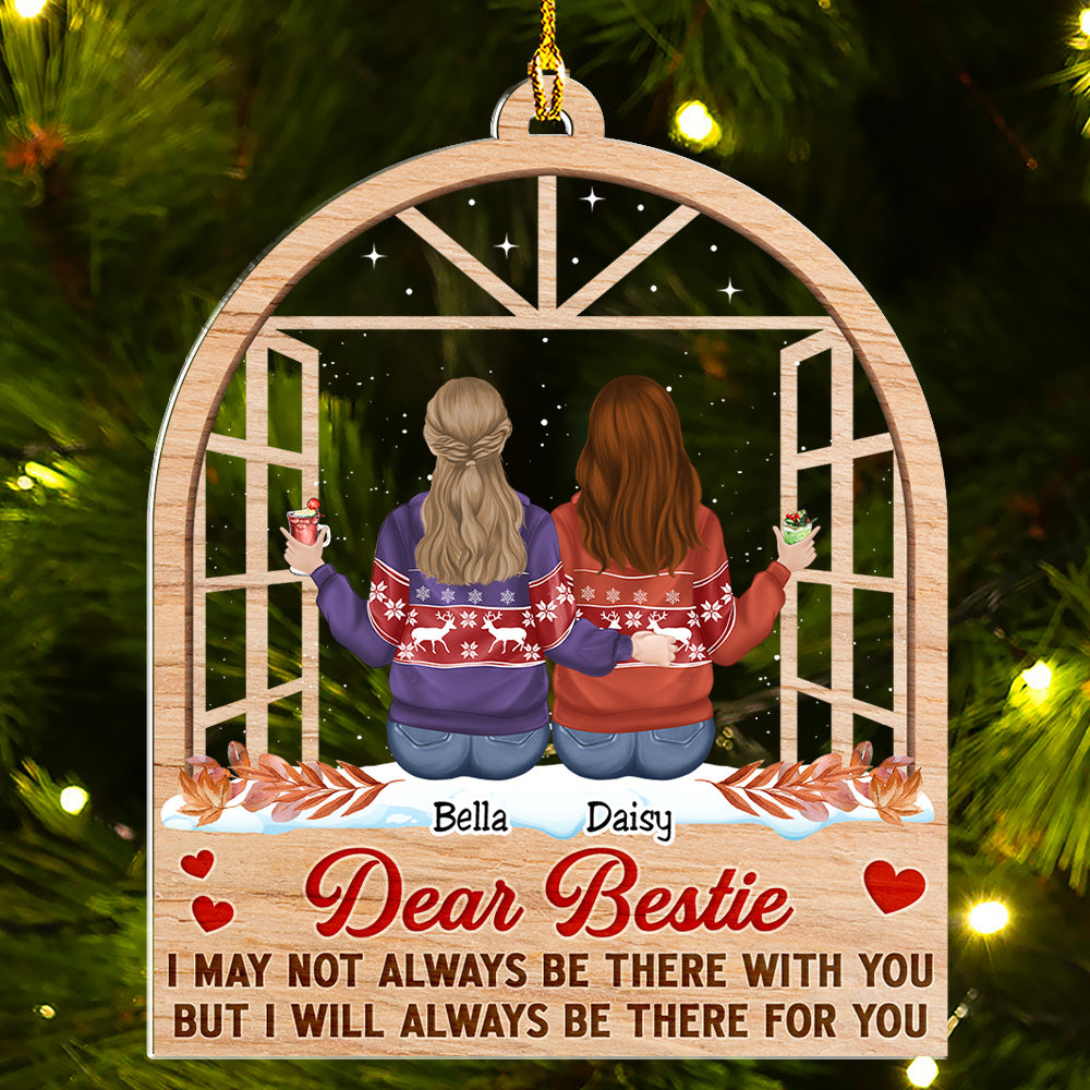 Be There For You - Personalized Acrylic Ornament