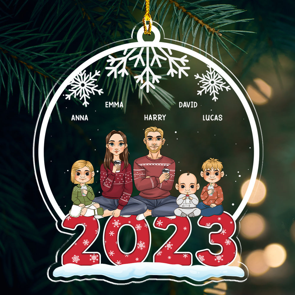 Family 2023 - Personalized Acrylic Ornament