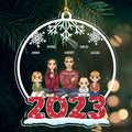 Family 2023 - Personalized Acrylic Ornament