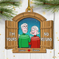 I'm Yours - Personalized 2-layered Wood Ornament