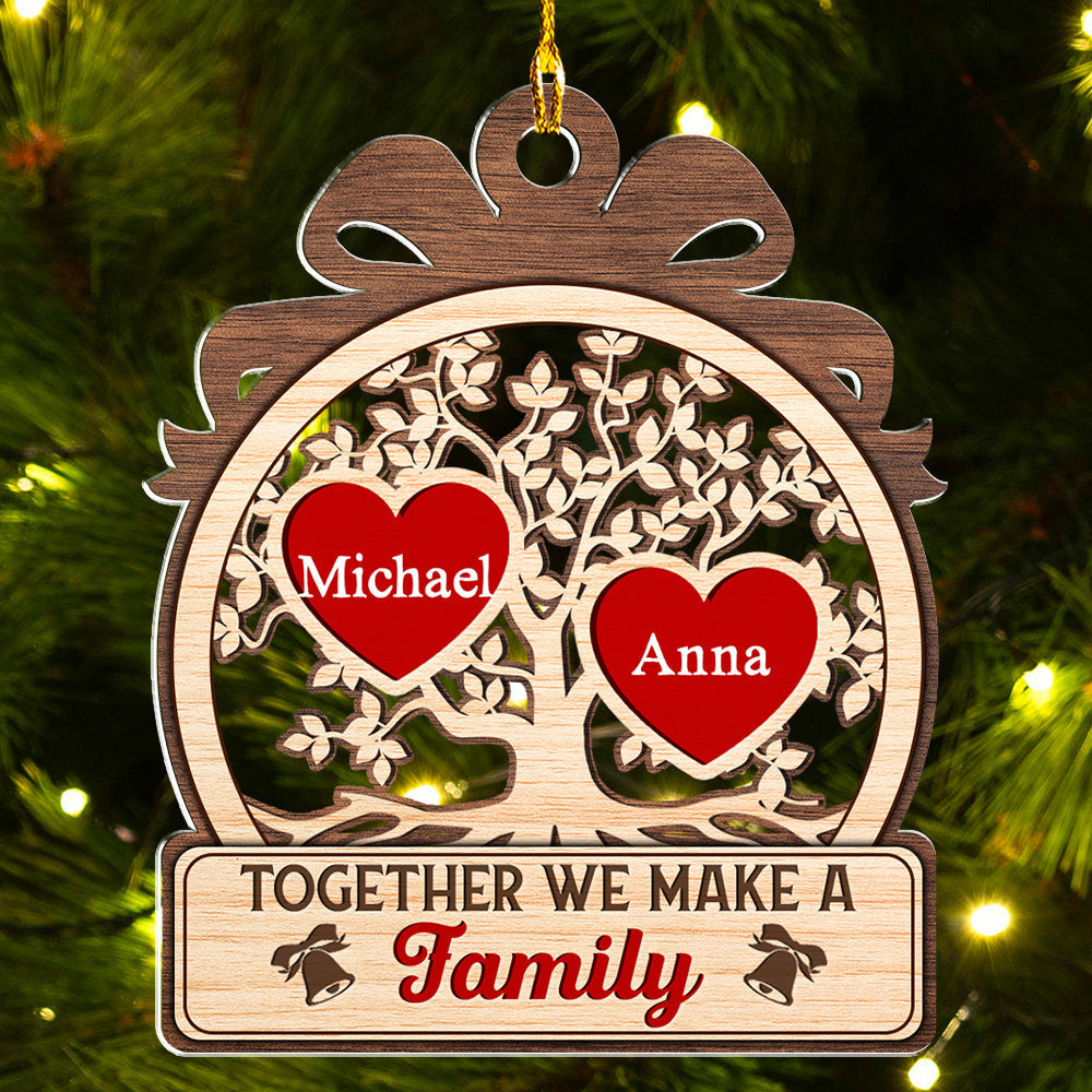 Together We Make - Personalized Acrylic Ornament