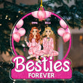 Besties Forever - Personalized Acrylic Ornament