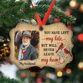 Never Leave My Heart - Personalized Aluminum Ornament