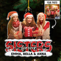 Photo Sisters Forever - Personalized Acrylic Ornament