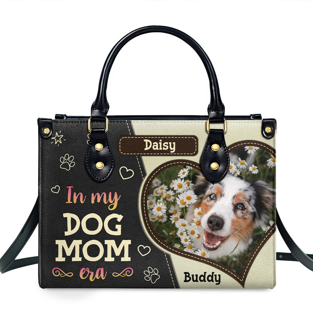 Dog Mom Era - Personalized Leather Bag