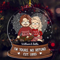 No Refund - Personalized Acrylic Ornament