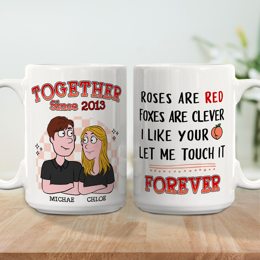 Let Me Touch It - Personalized Coffee Mug