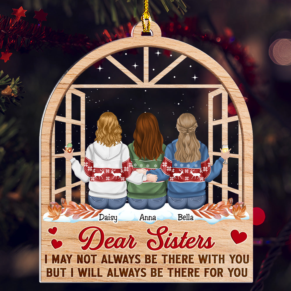 Be There For You - Personalized Acrylic Ornament