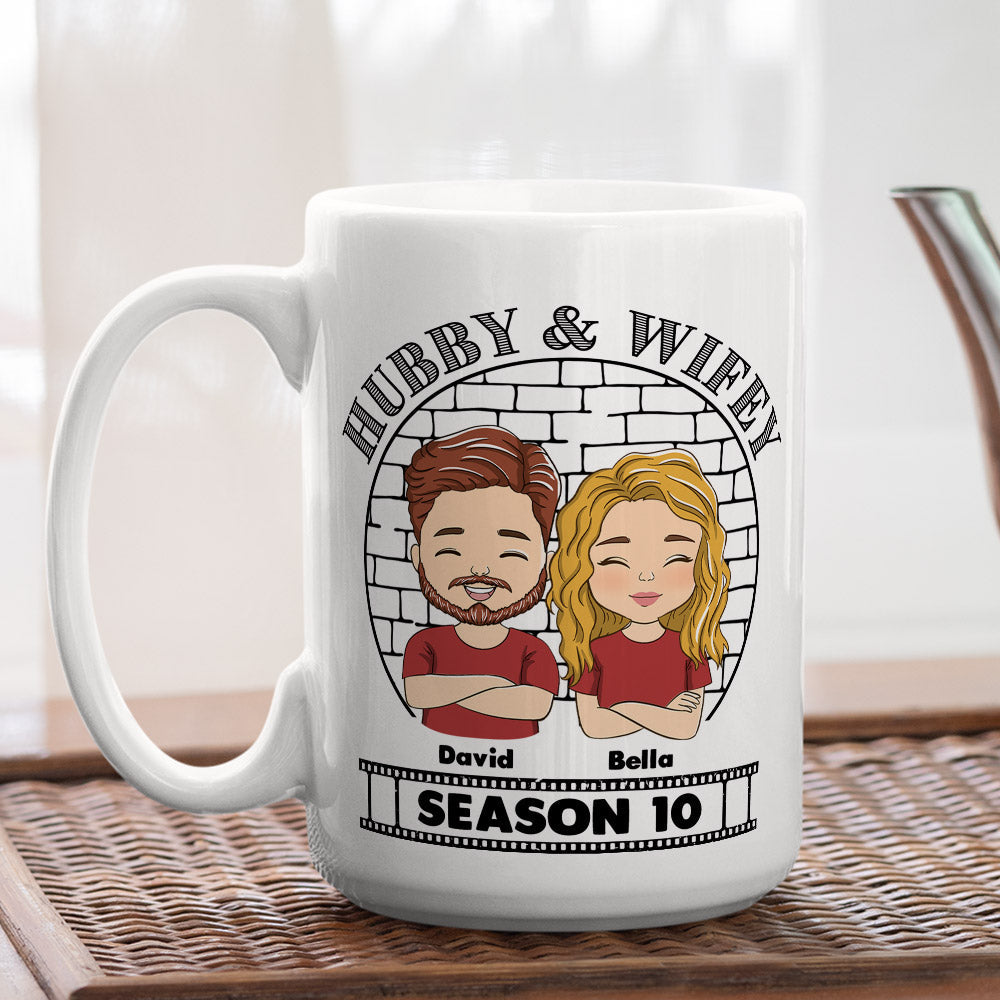 Hubby Wifey - Personalized Coffee Mug