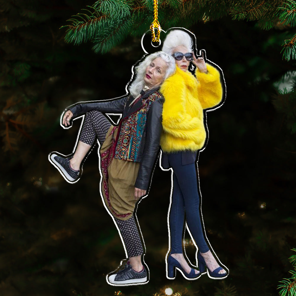 Photo Forever Friend - Personalized Acrylic Ornament