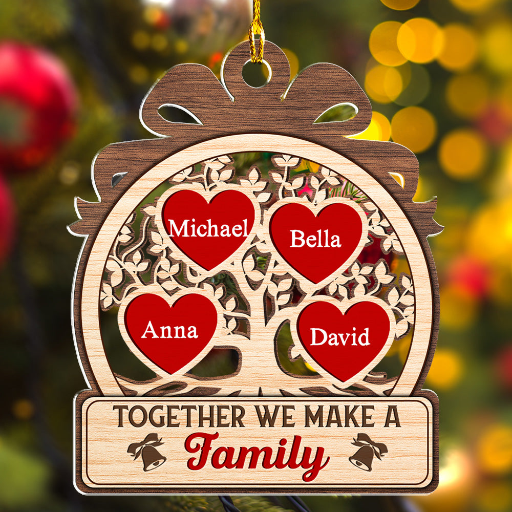Together We Make - Personalized Acrylic Ornament