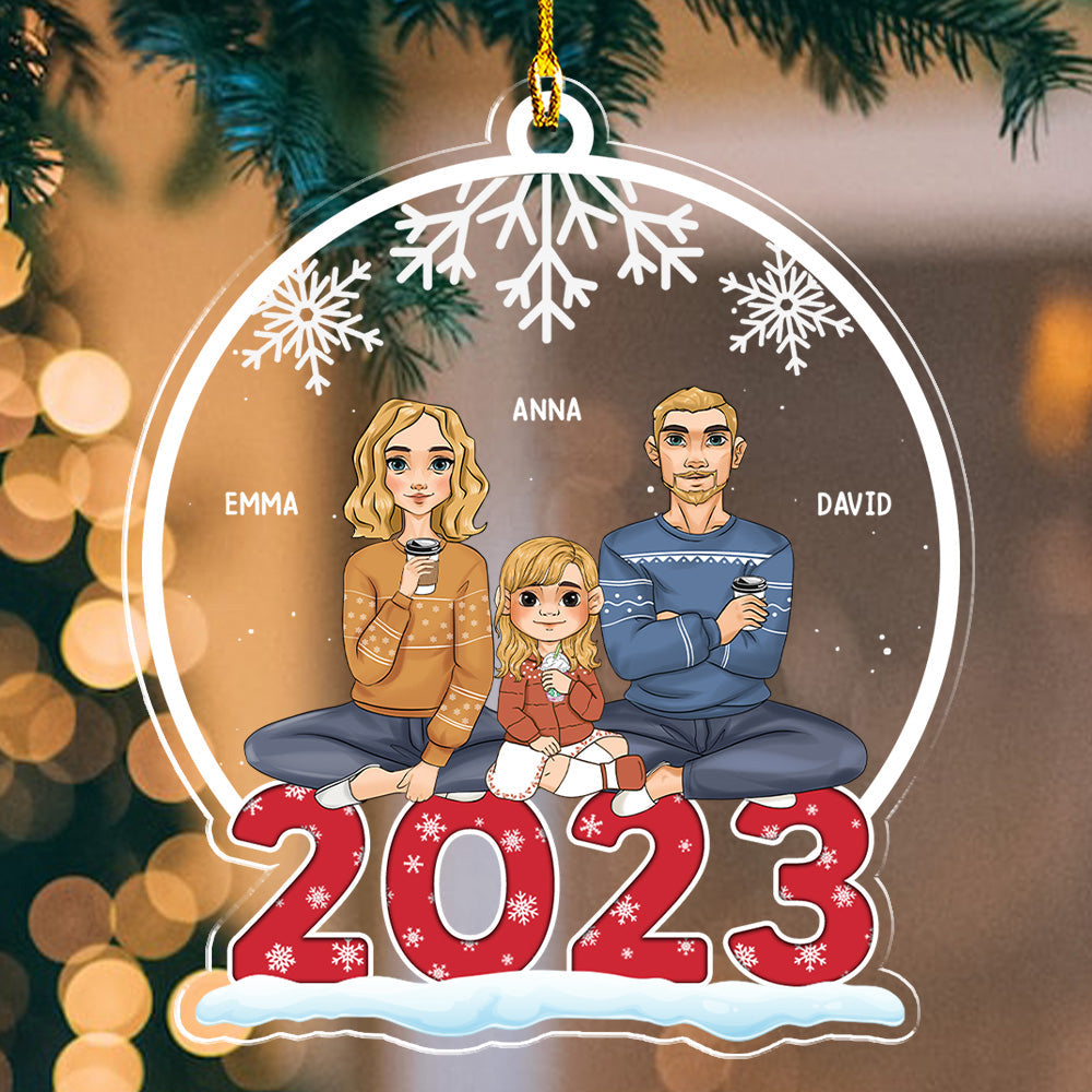 Family 2023 - Personalized Acrylic Ornament