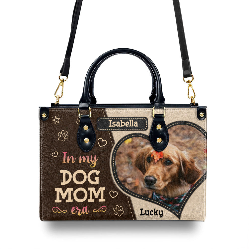 Dog Mom Era - Personalized Leather Bag