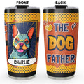 Custom Christmas Birthday Gifts For Dog Lovers • The Dog Family - Personalized Tumbler