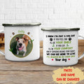 Custom Photo Christmas Birthday Gifts For Dog Lovers • I'll Always Be Your Smile - Personalized Photo Campfire Mug