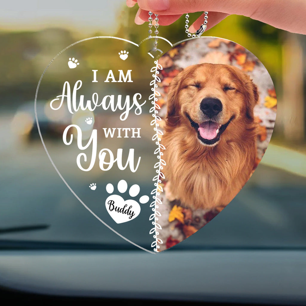 Always By My Side - Personalized Acrylic Car Ornament