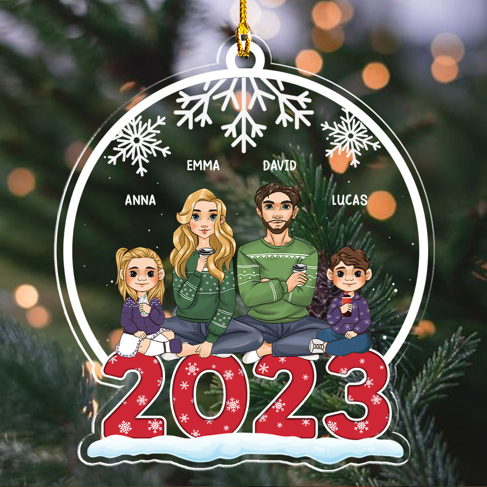 Family 2023 - Personalized Acrylic Ornament