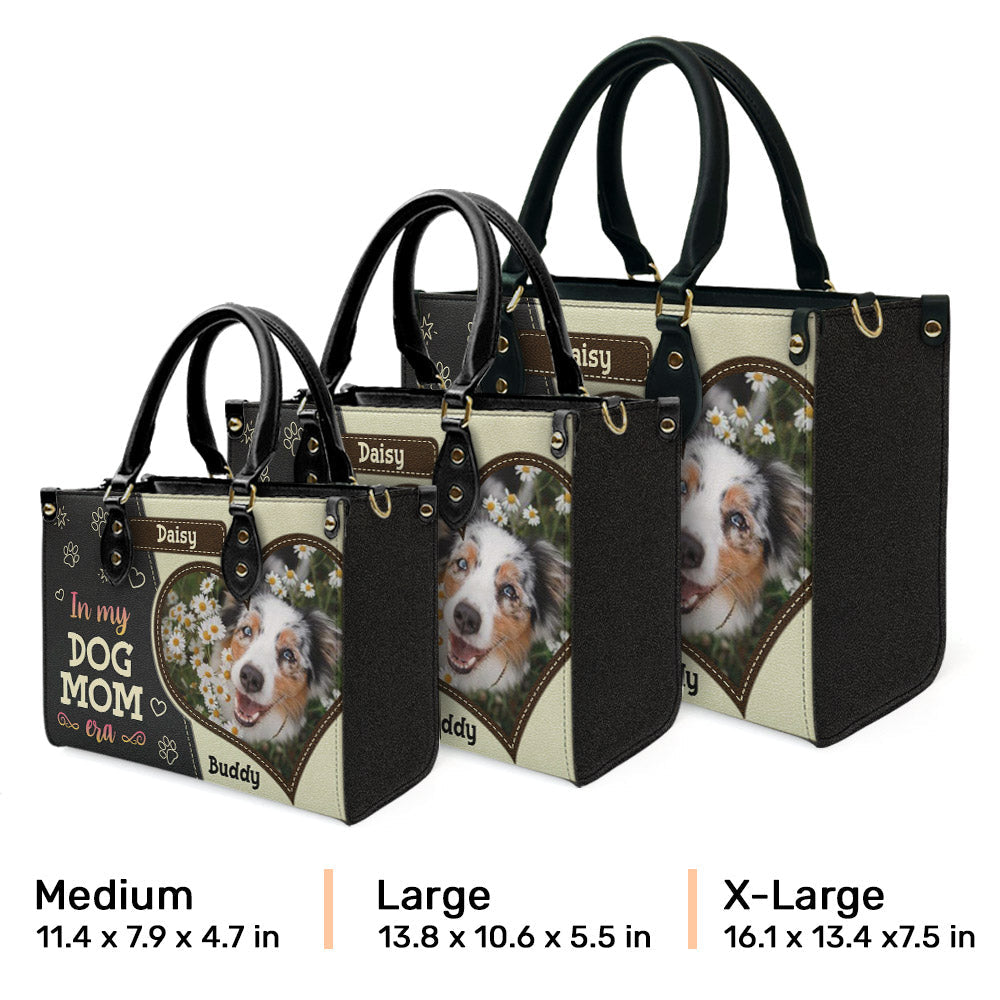 Dog Mom Era - Personalized Leather Bag