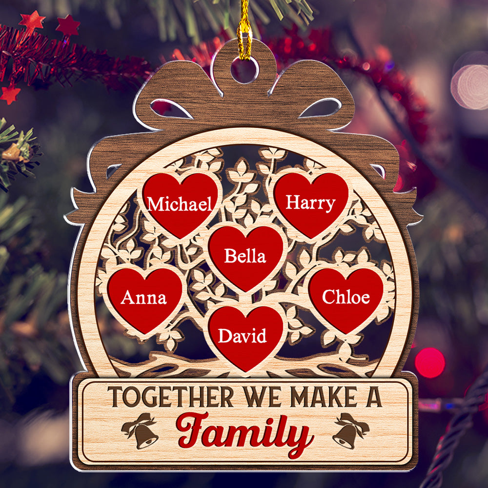 Together We Make - Personalized Acrylic Ornament