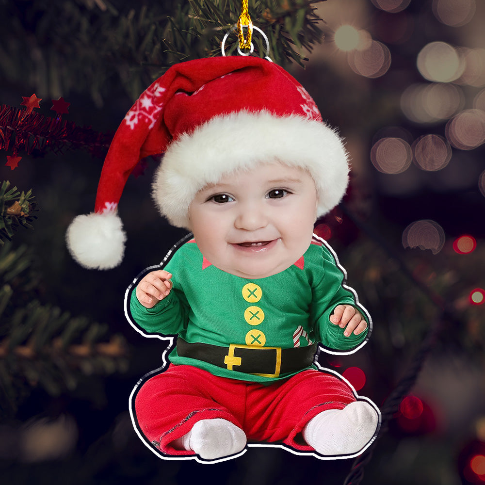 Face Baby - Personalized Acrylic Ornament