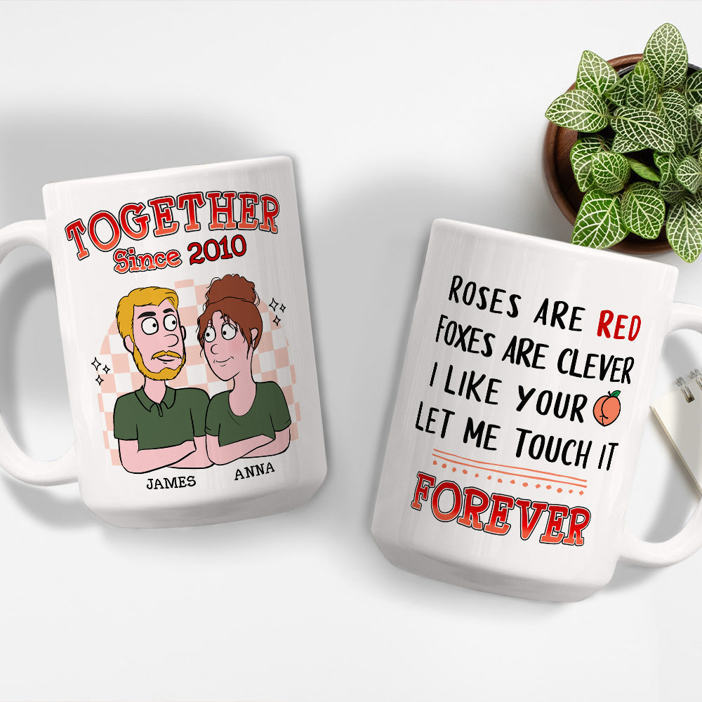 Let Me Touch It - Personalized Coffee Mug