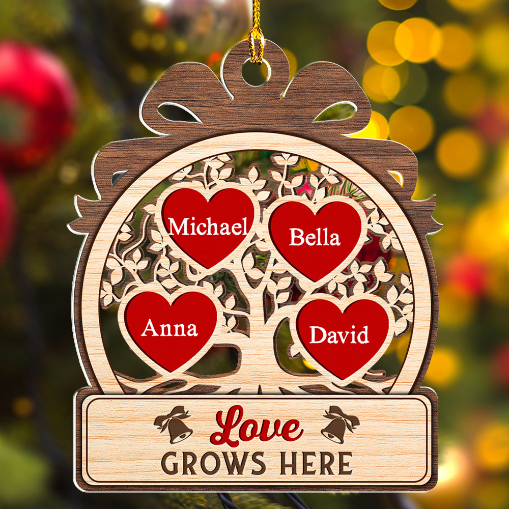 Family Together - Personalized Acrylic Ornament
