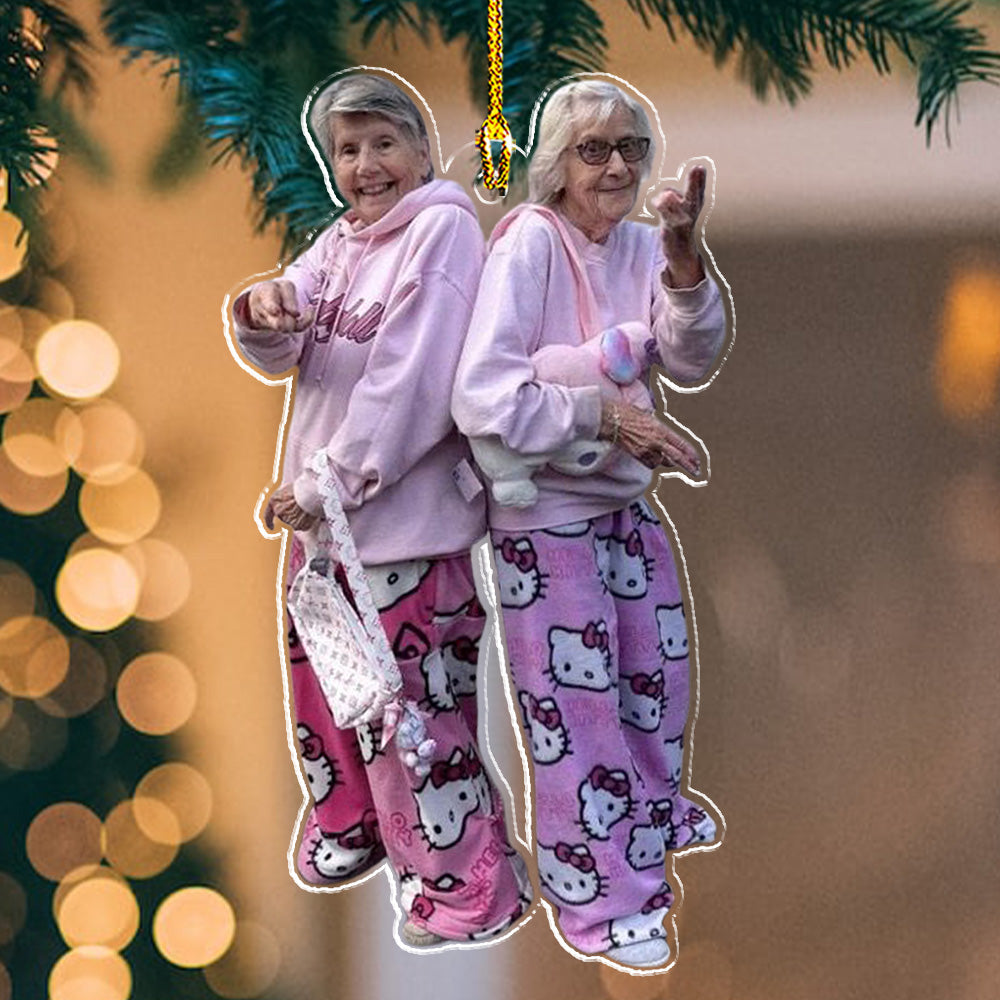 Photo Forever Friend - Personalized Acrylic Ornament