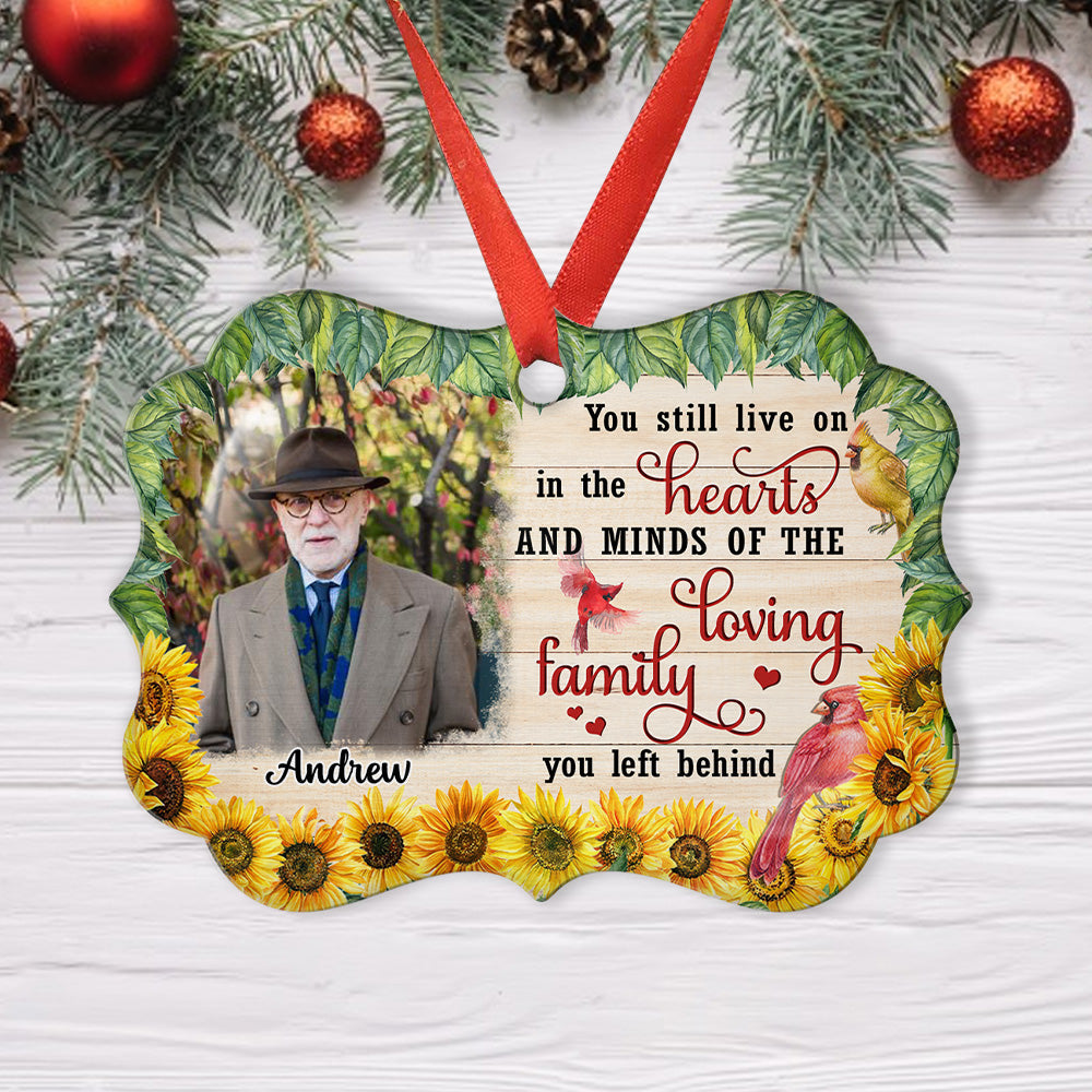 Loved Beyond Words - Personalized Aluminum Ornament