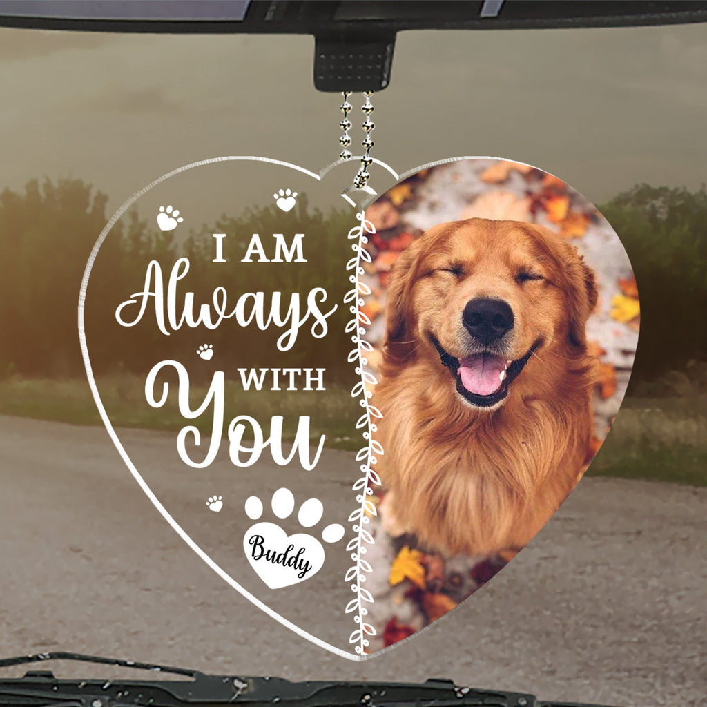 Always By My Side - Personalized Acrylic Car Ornament