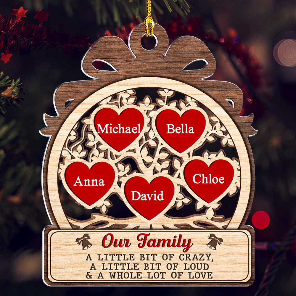 Together We Make Quote - Personalized Acrylic Ornament