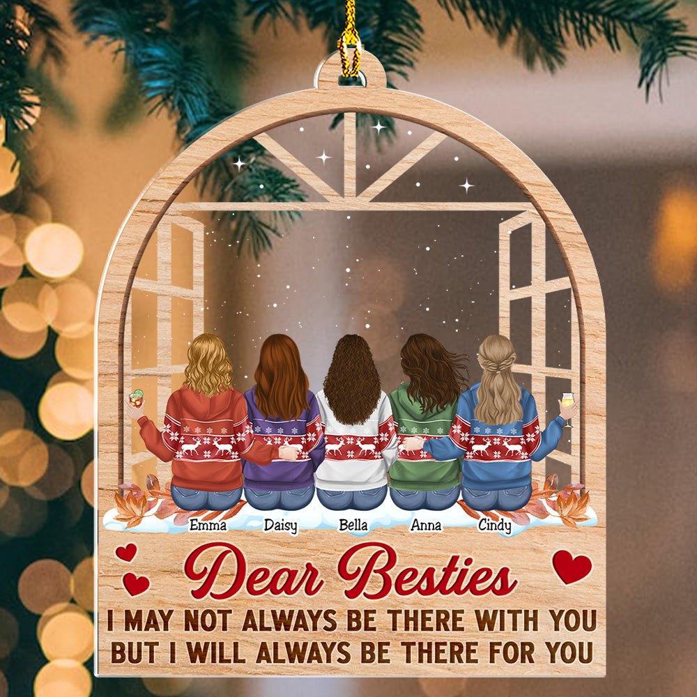 Be There For You - Personalized Acrylic Ornament