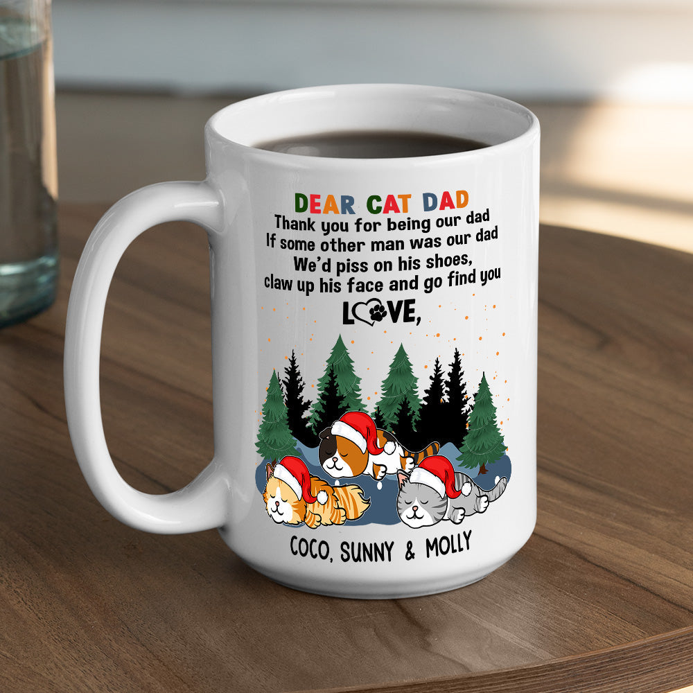 Custom Mother's day Birthday Gifts For Cat Mom, Cat Lovers • Claw Up Her - Personalized Coffee Mug