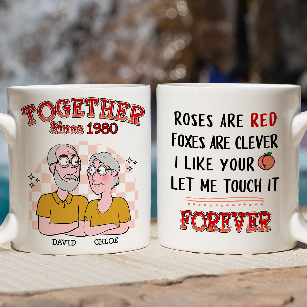 Let Me Touch It - Personalized Coffee Mug