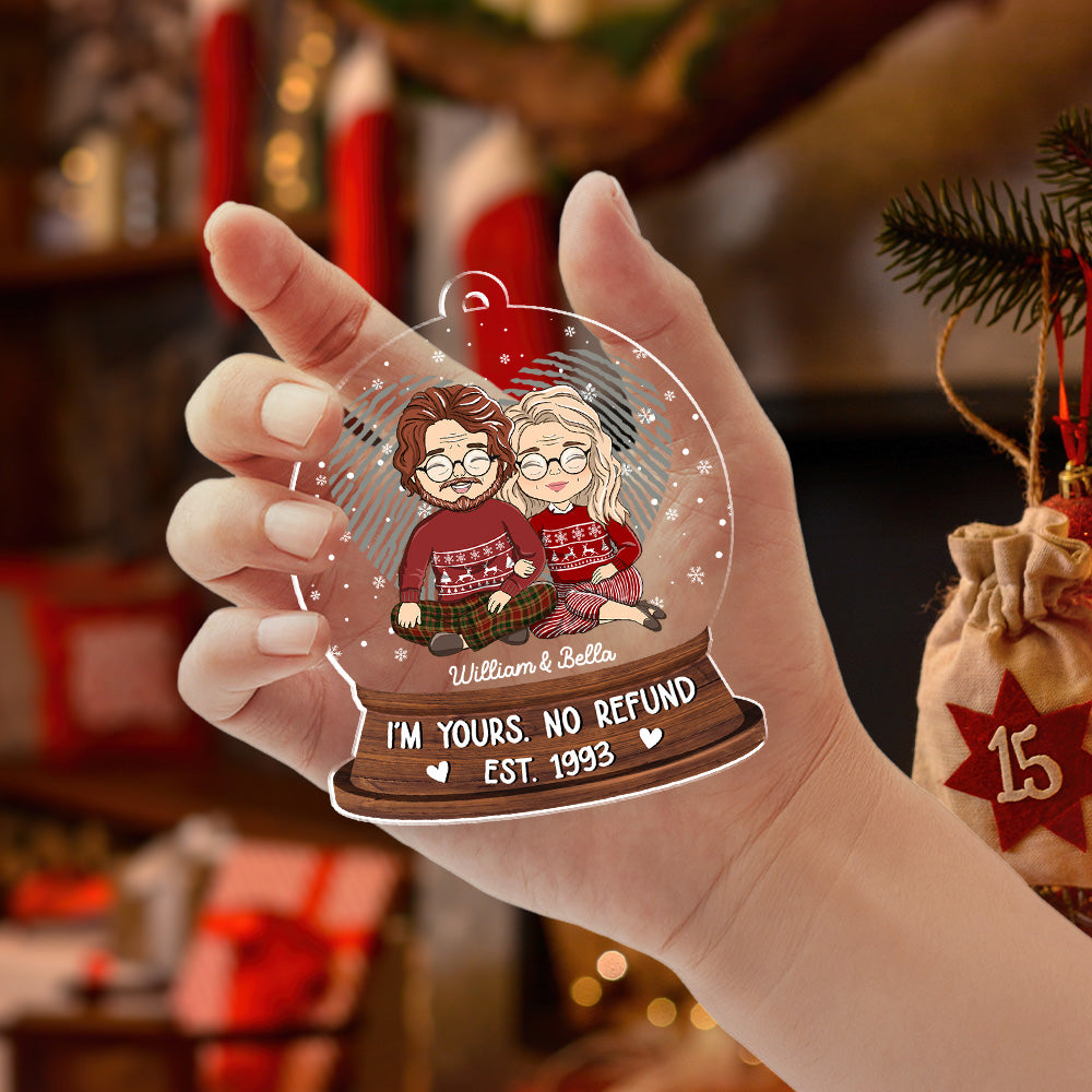 No Refund Version 1 - Personalized Acrylic Ornament
