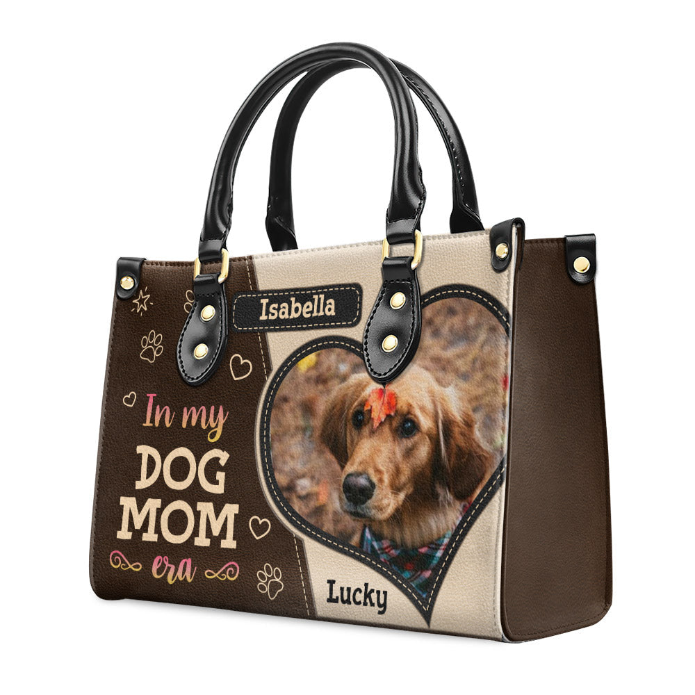 Dog Mom Era - Personalized Leather Bag