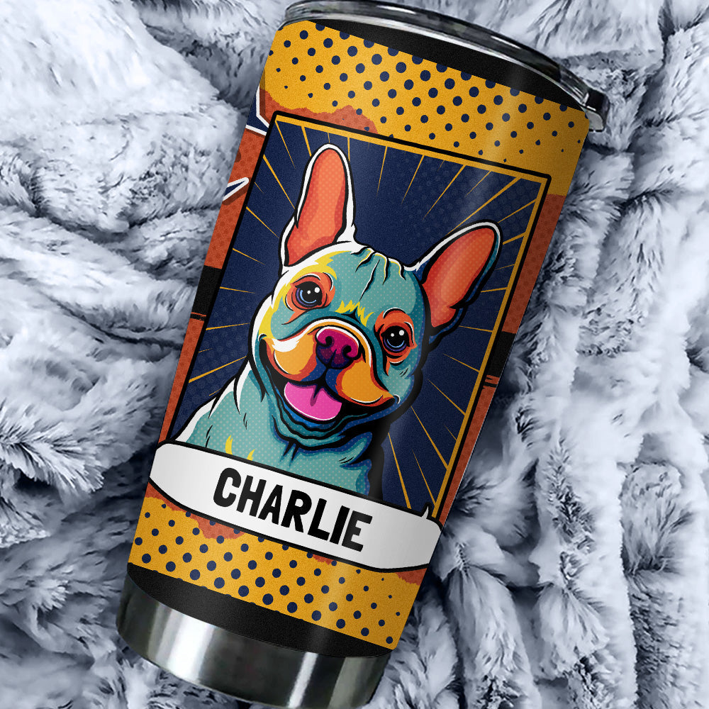 Custom Christmas Birthday Gifts For Dog Lovers • The Dog Family - Personalized Tumbler