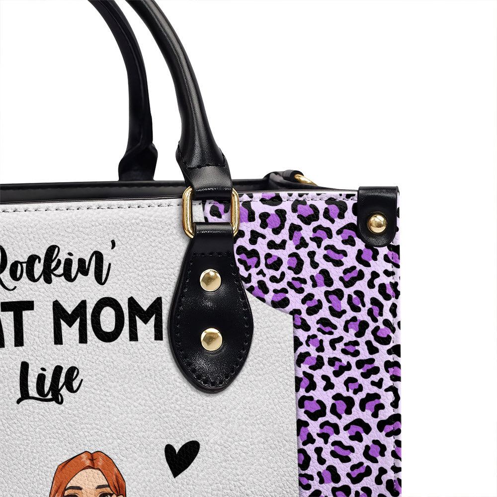 Dog Mom Better Life - Personalized Leather Bag