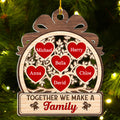 Together We Make Quote - Personalized Acrylic Ornament