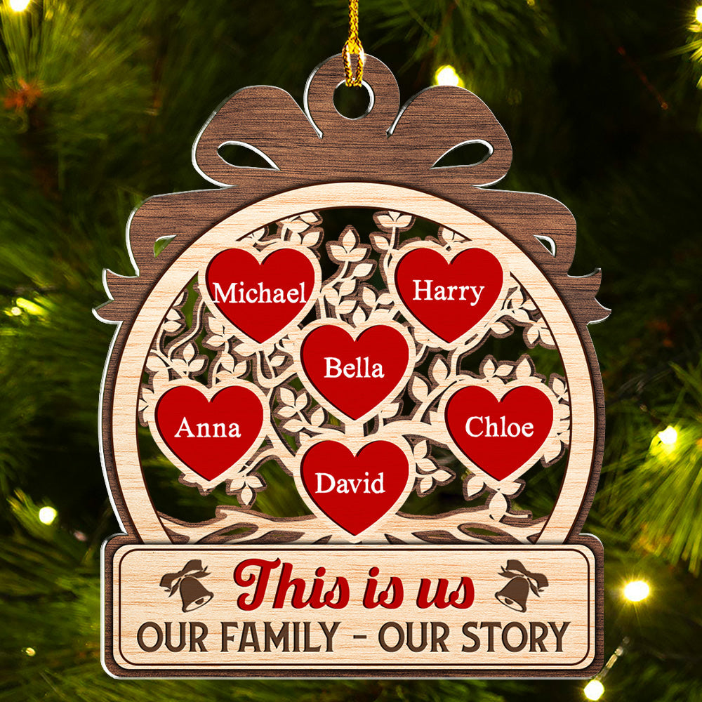 This Is Us Quote - Personalized Acrylic Ornament