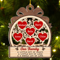 Our Family Quote - Personalized Acrylic Ornament