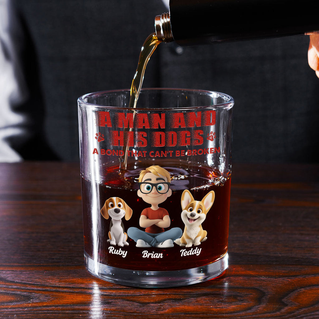 Best Parent To Me - Personalized Whiskey Glass