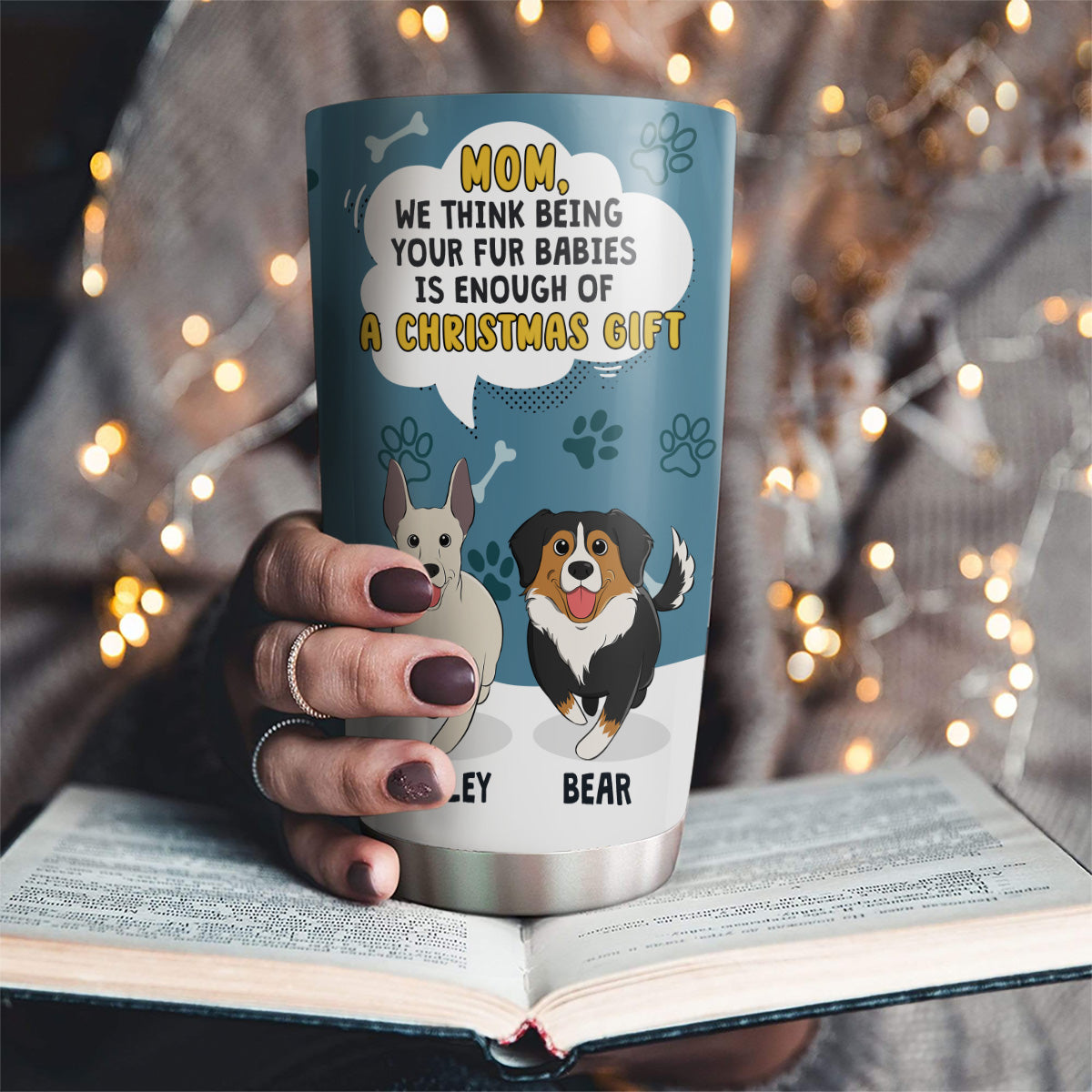 Custom Mother's day Birthday Gifts For Pet Mom, Pet Lovers • A Christmas Gift - Personalized Tumbler
