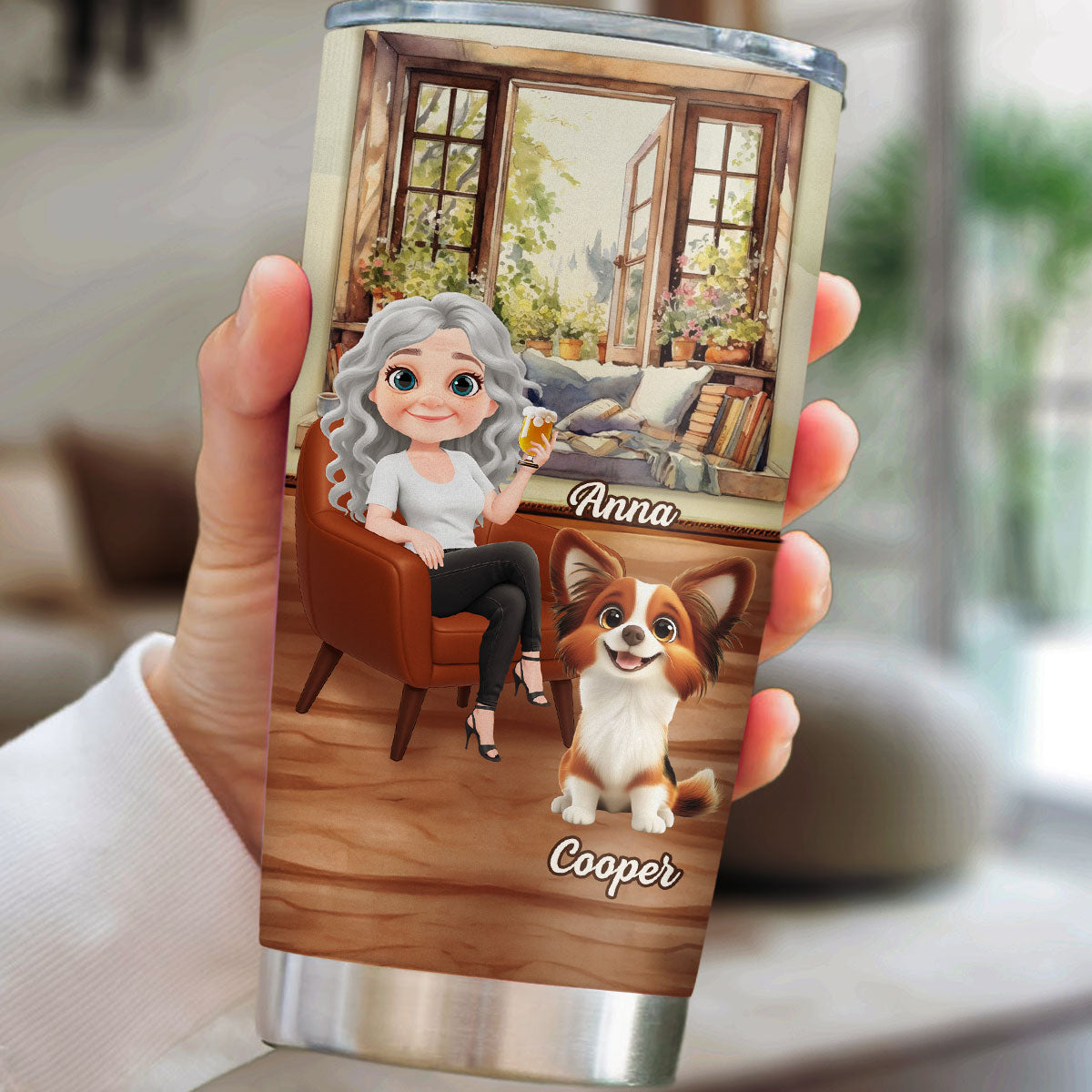 Custom Christmas Birthday Gifts For Dog Mom, Dog Lovers • Some Dog Mom - Personalized Tumbler