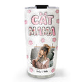 Custom Photo Christmas Birthday Gifts For Cat Mom, Cat Lovers • Cherry On Top Cat Version Photo 2 - Personalized 3D Inflated Effect Tumbler