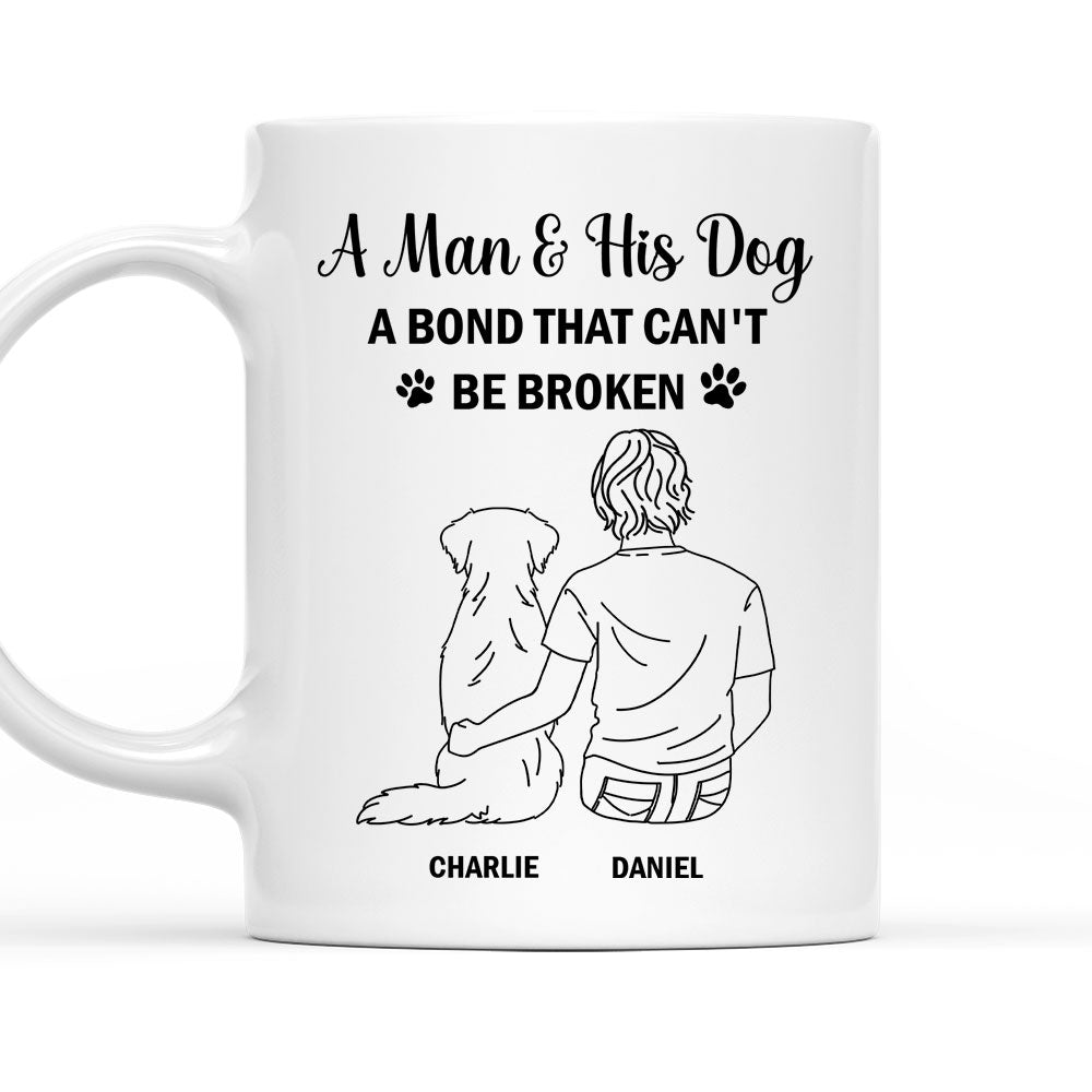 Custom Mother's day Birthday Gifts For Cat Mom, Cat Lovers • Our Bond - Personalized Coffee Mug