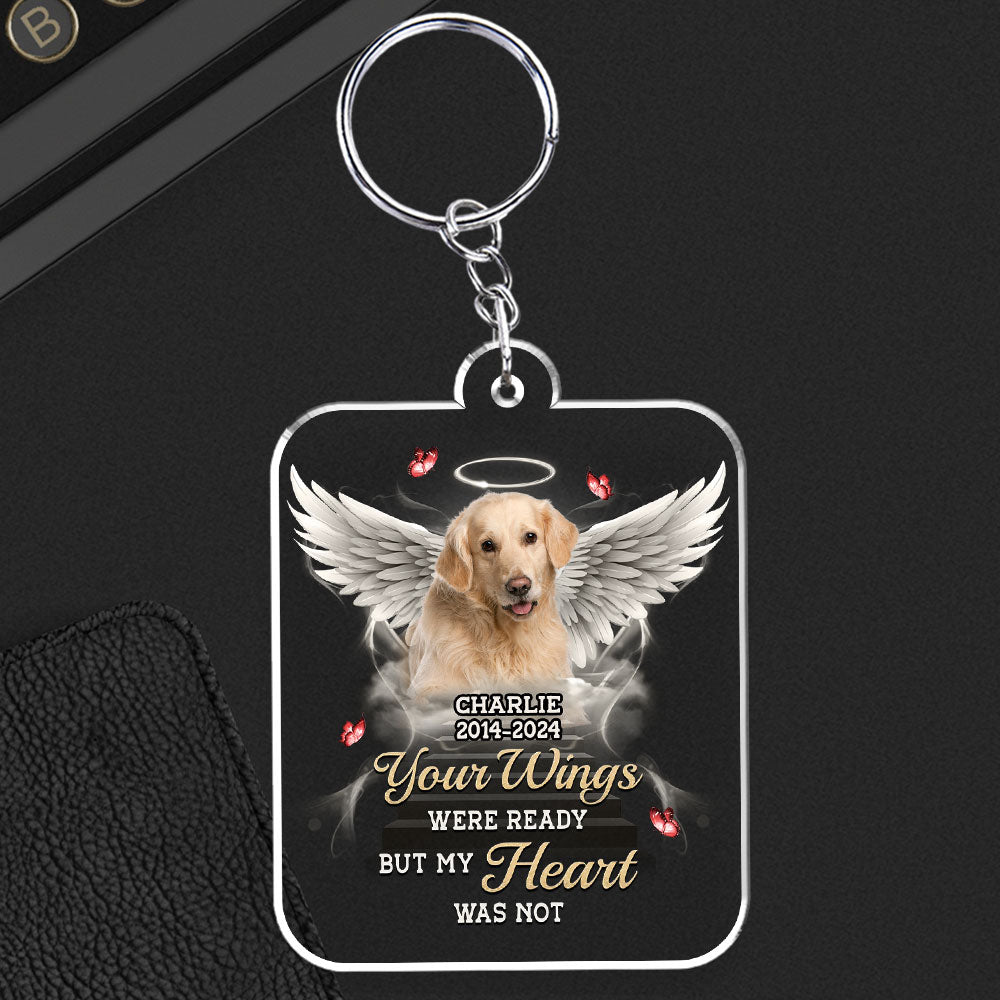 Until We Meet Again - Personalized Acrylic Keychain