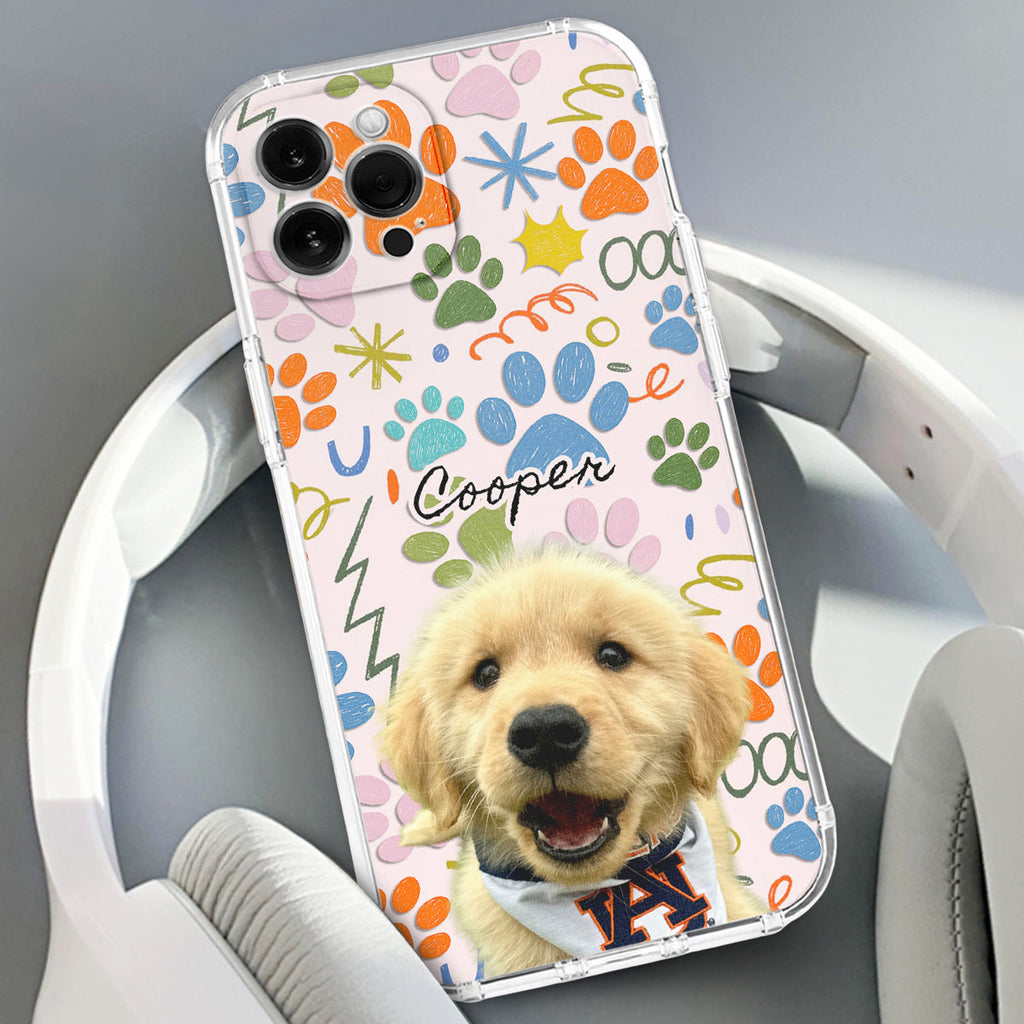 Doodle With Me Photo - Personalized Phone Case