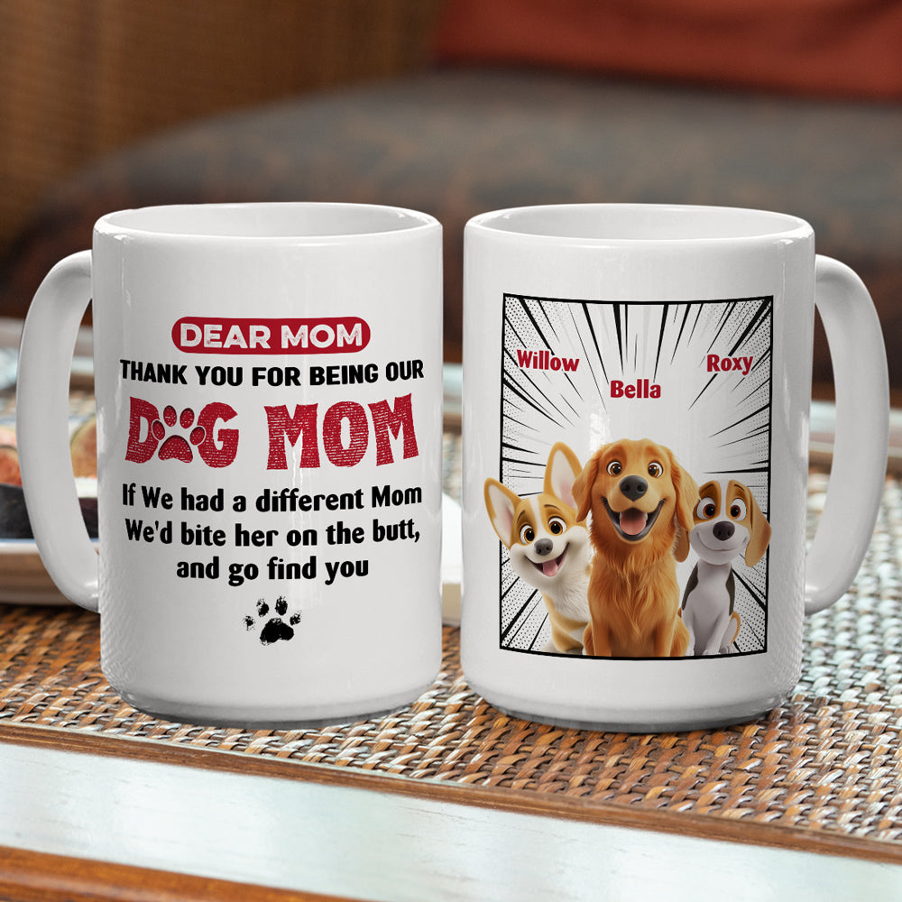 Custom Mother's day Birthday Gifts For Dog Mom, Dog Lovers • Go Find You Mommy - Personalized Coffee Mug