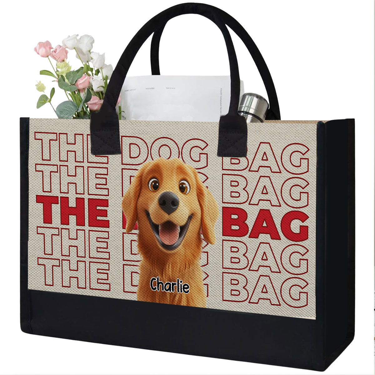 The Bag - Personalized Canvas Tote Bag
